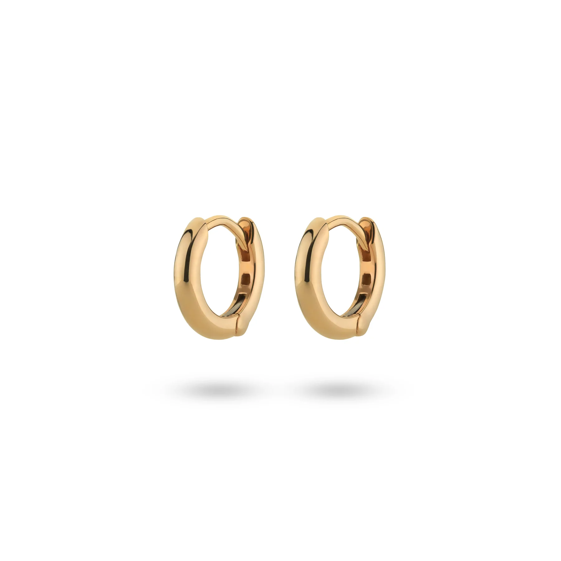 24Kae Gold Small Creole Hoop Earrings