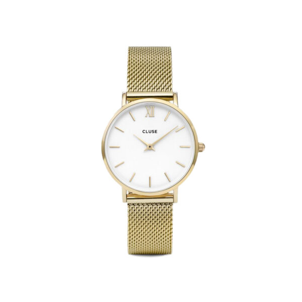 Cluse Minuit Yellow Gold Watch