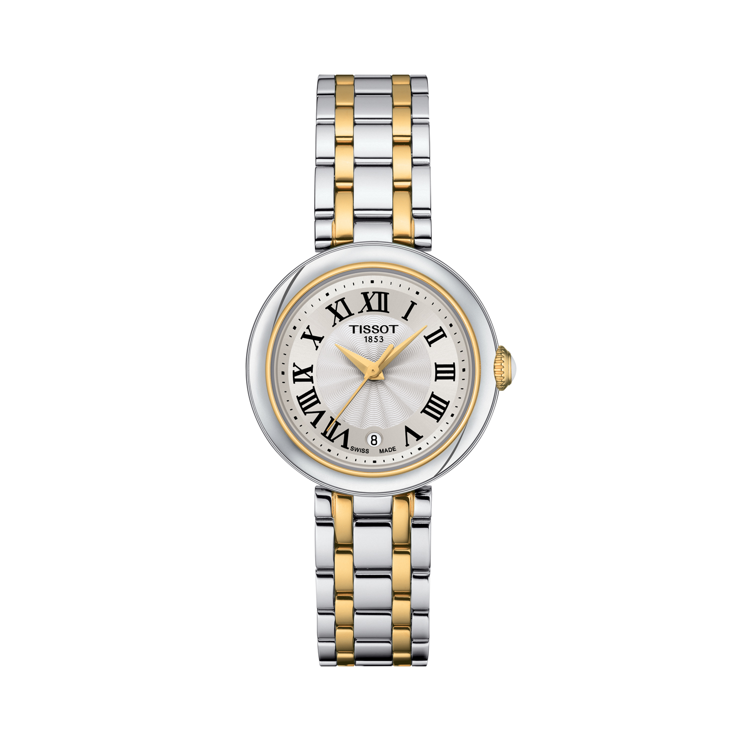 Tissot Bellissima Small Lady Stainless Steel & Gold Watch