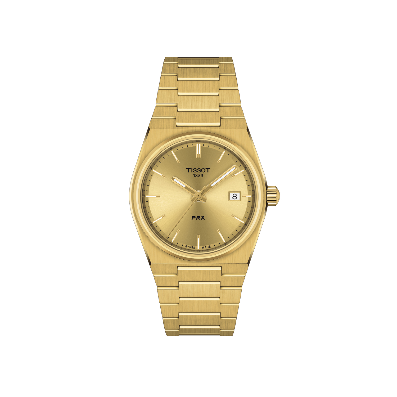 Tissot PRX Yellow Gold Plated Watch - 35mm