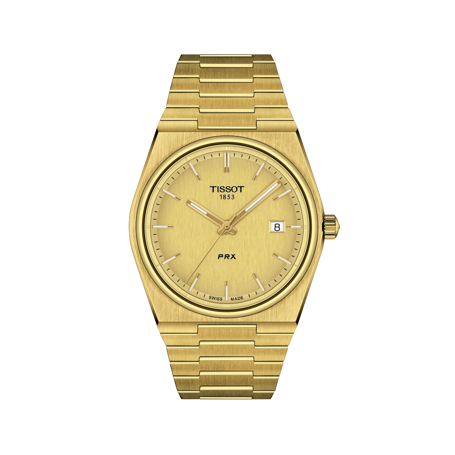Tissot PRX Yellow Gold Plated Watch - 40mm