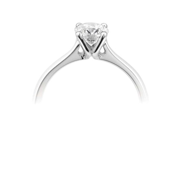 Iris 4-Claw Diamond Solitaire Engagement Ring