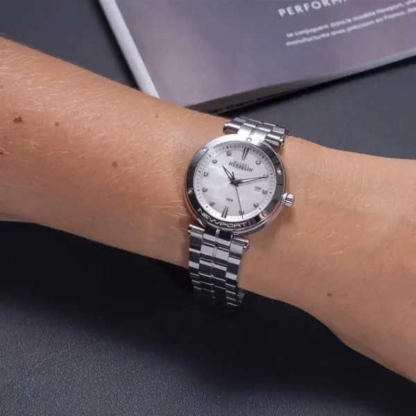 Michel Herbelin Newport for Dame Stainless Steel Watch
