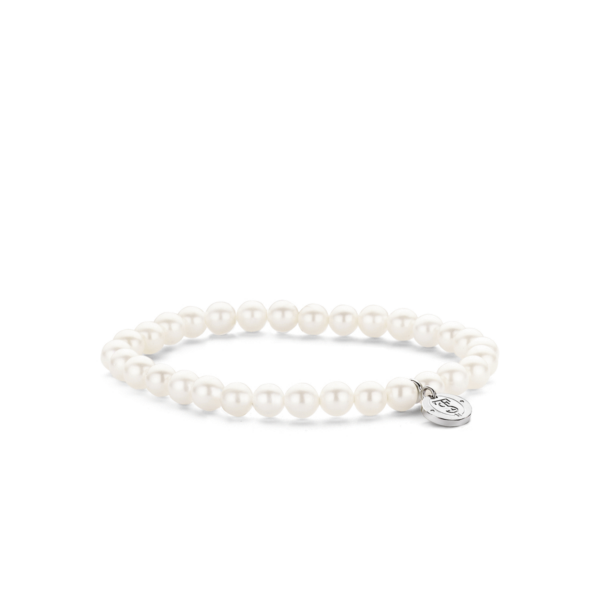 Ti Sento White Pearl Bracelet - Small Pearls