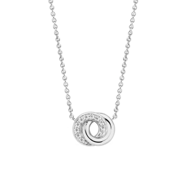 Ti Sento CZ Infinity Necklace - Small