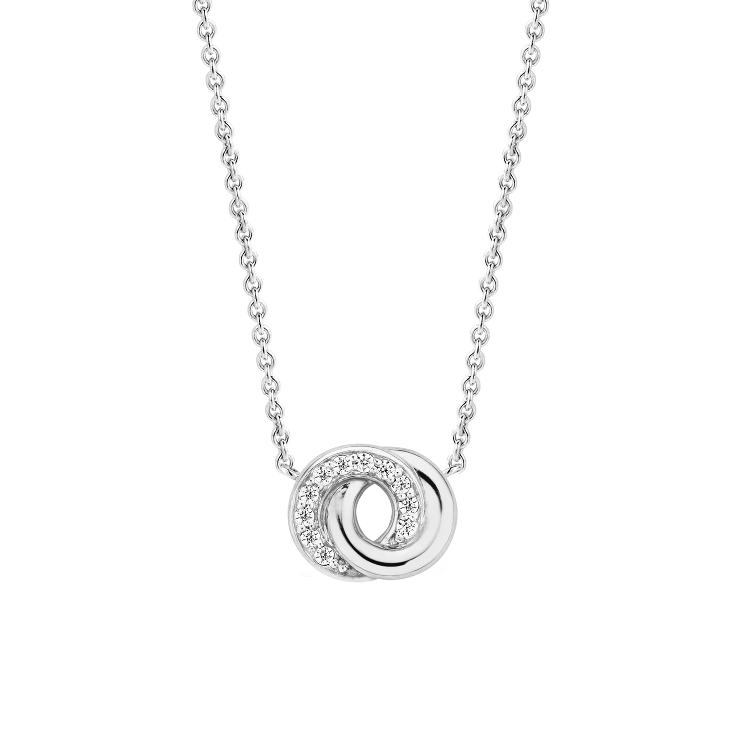 Ti Sento CZ Infinity Necklace - Small