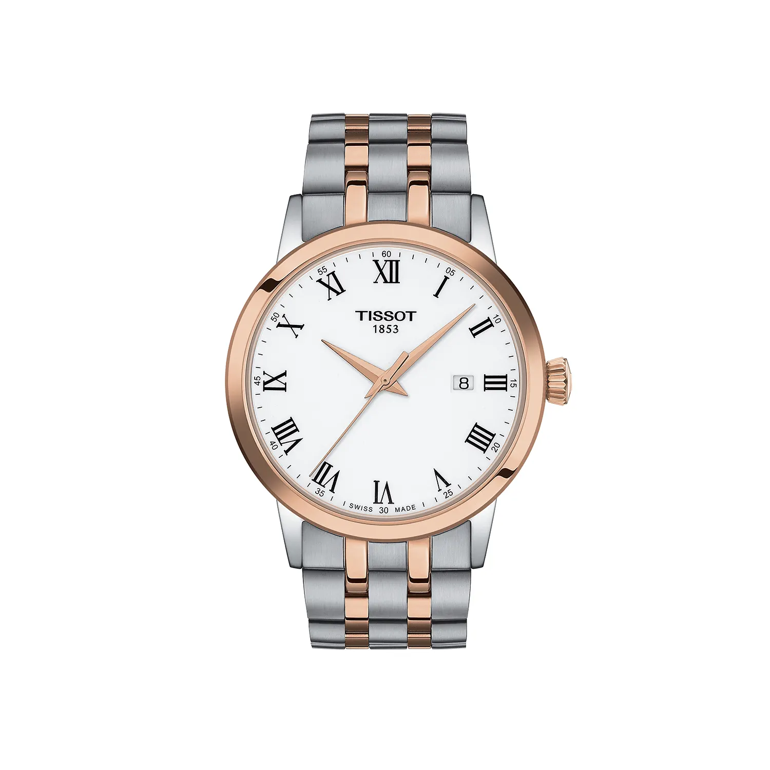 Tissot Classic Dream Stainless Steel & Rose Gold Watch