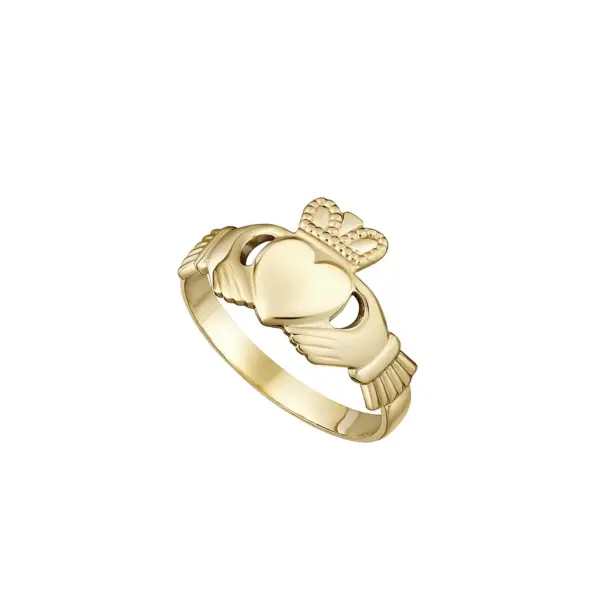 14ct. Yellow Gold Claddagh Ring