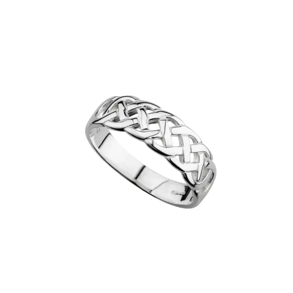 Silver Celtic Woven Ring