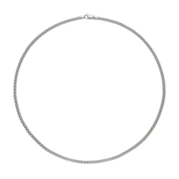 FOPE Prima 18ct. White Gold Rope Necklace