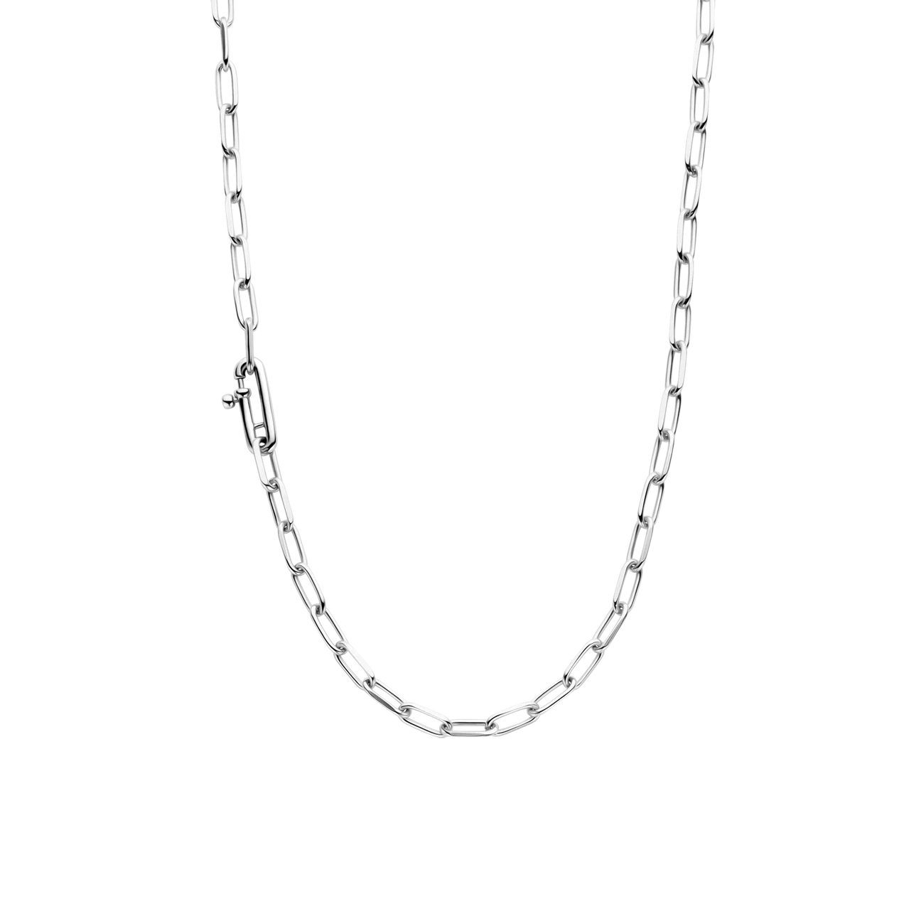 Ti Sento Silver Closed Forever Links Necklace