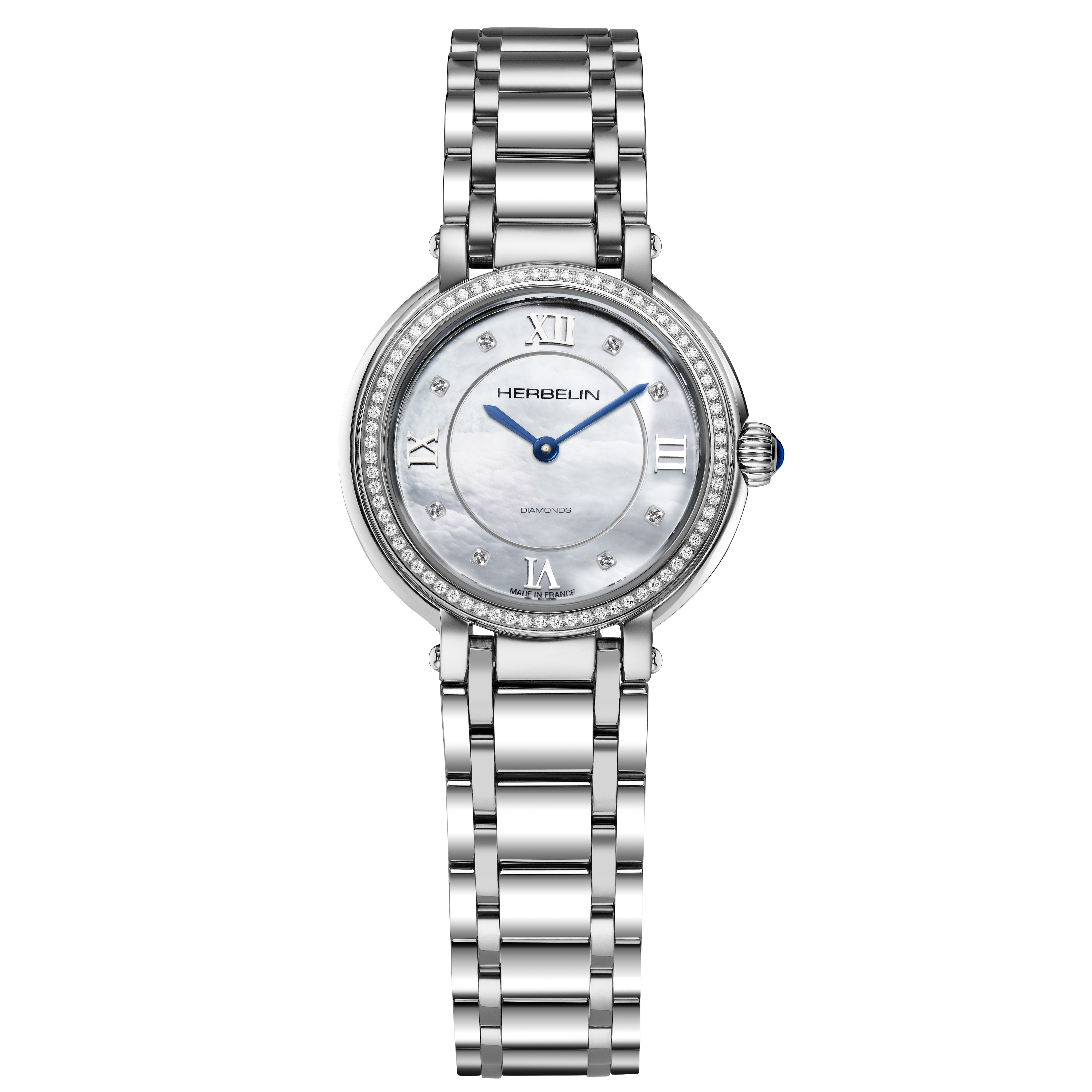 Herbelin Galet Diamond-Set Watch