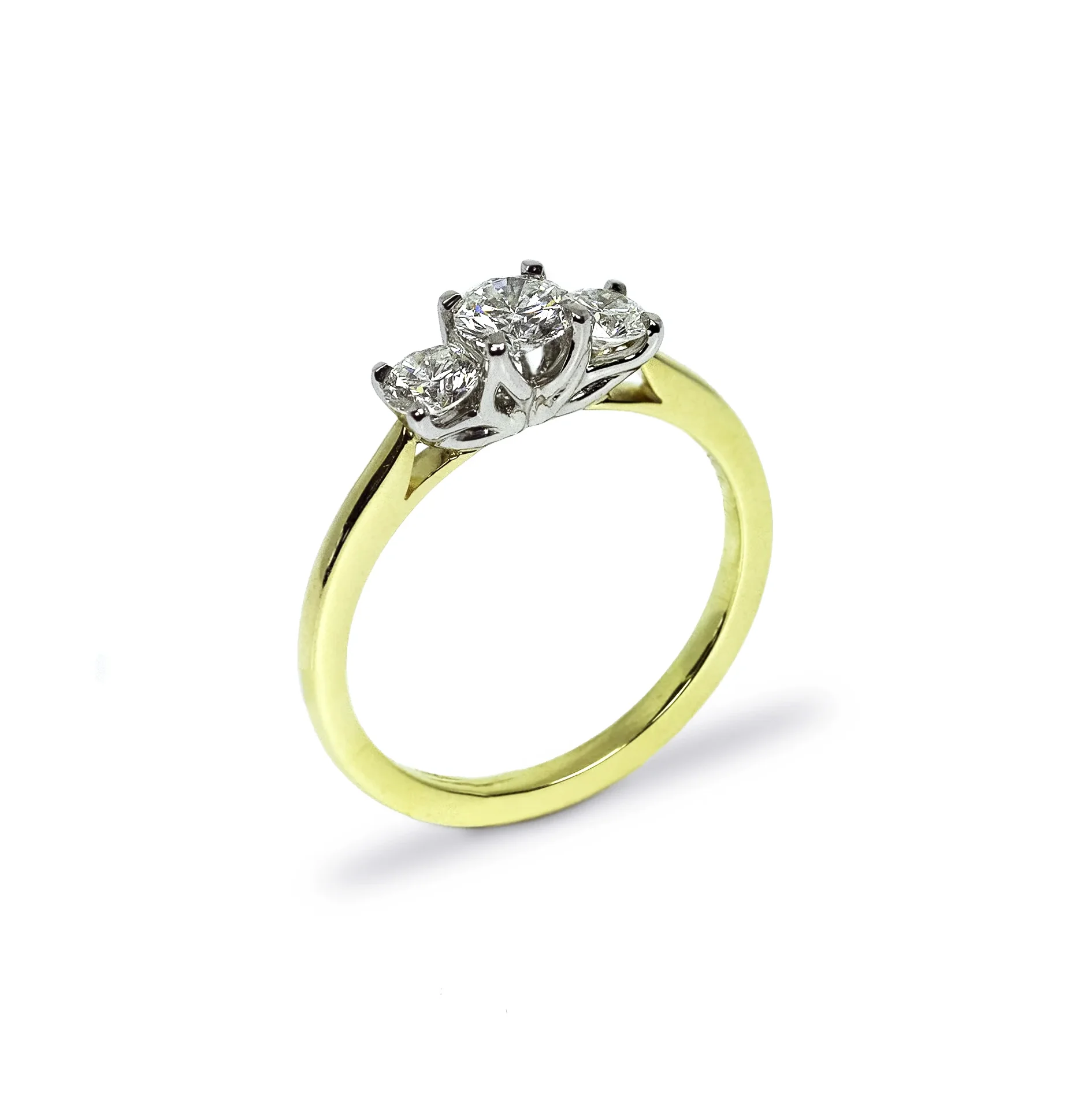 Serenity 3-Stone Diamond Engagement Ring | Murphy Jewellers Bespoke