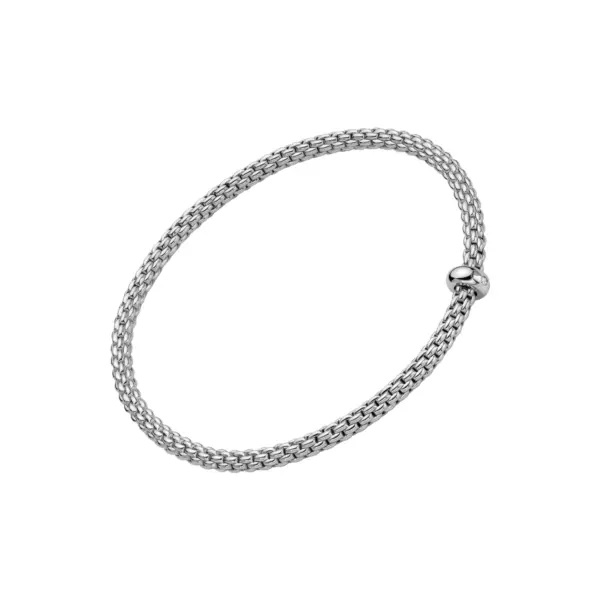 FOPE Prima Flexit Bracelet - White Gold