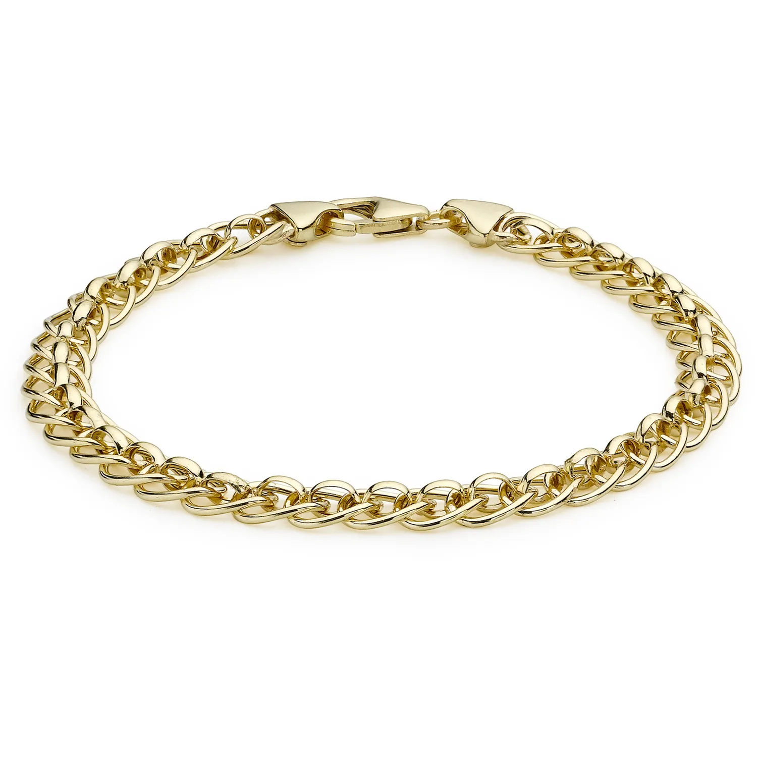 Gold Rollerball Link Bracelet