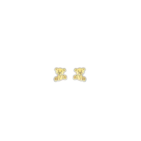 Teddy Bear Stud Earrings