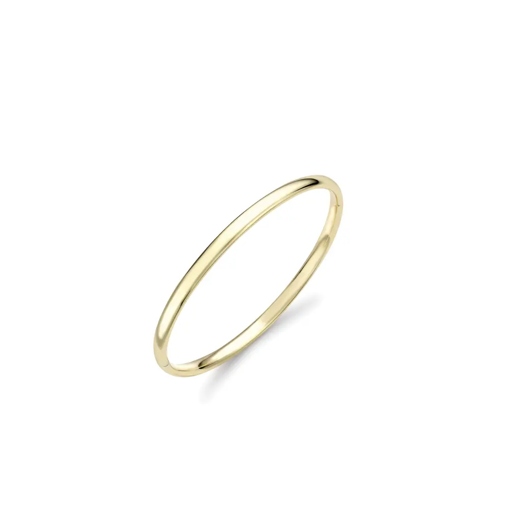 Solid Yellow Gold Bangle