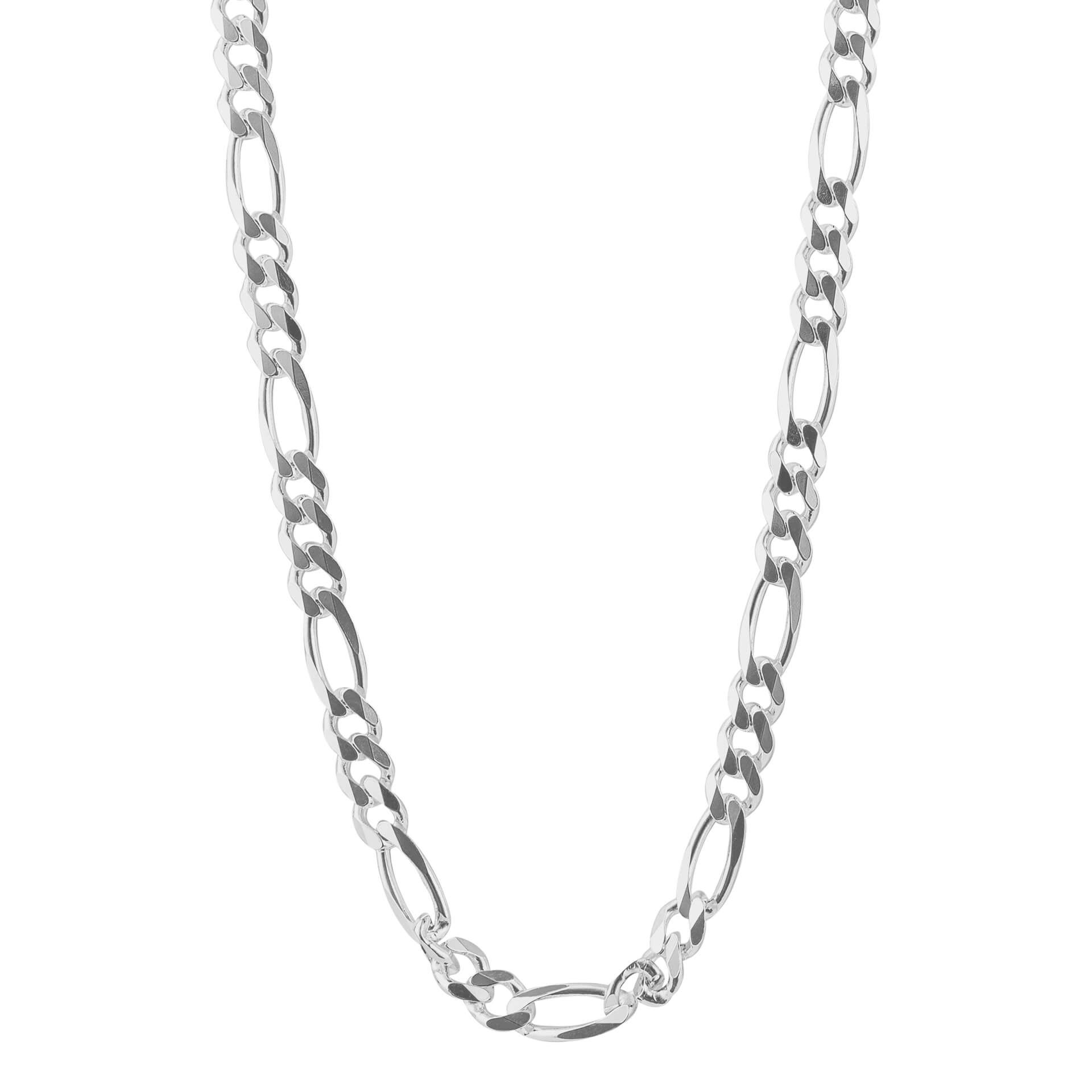 Silver Figaro Chain