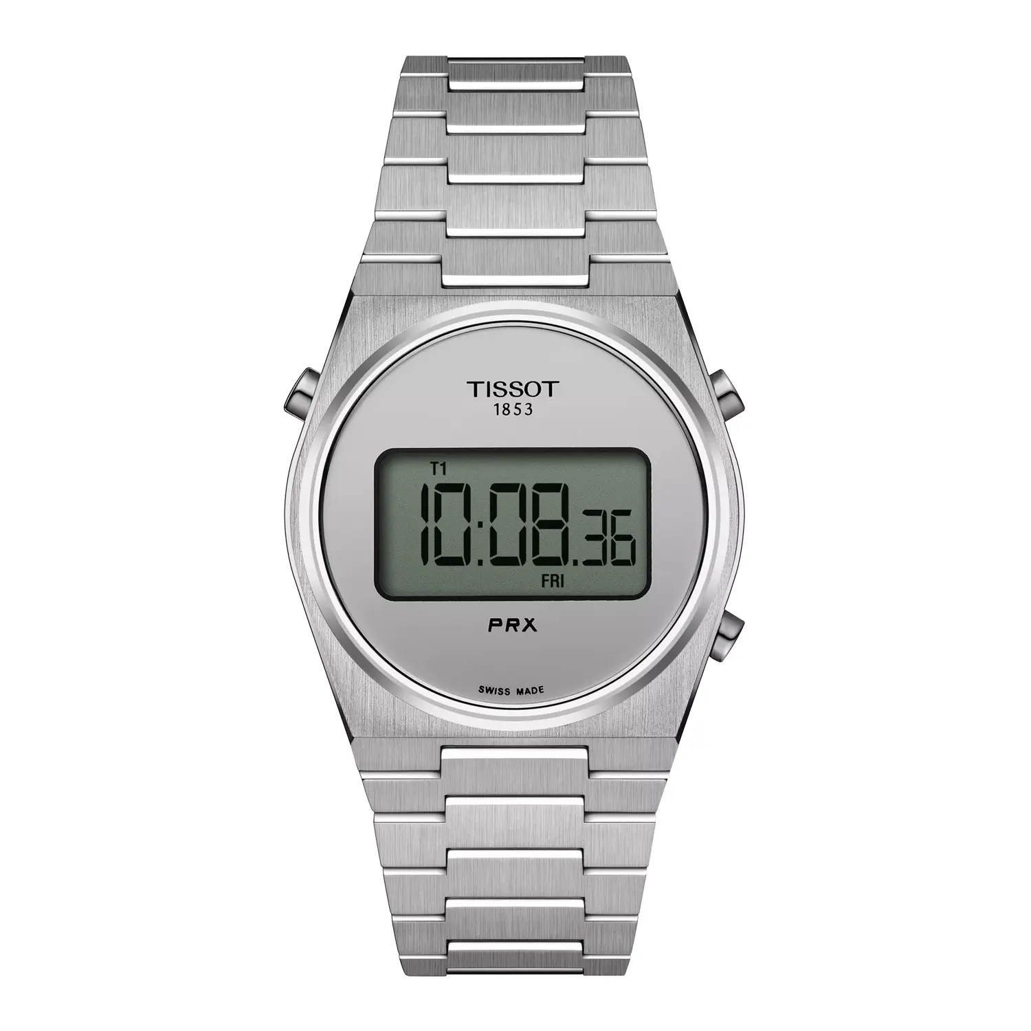 Tissot PRX Digital Stainless Steel Watch - Silver Dial