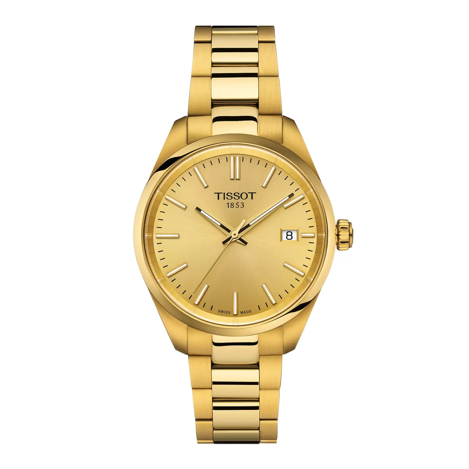 Tissot PR100 Gold Watch - 34mm