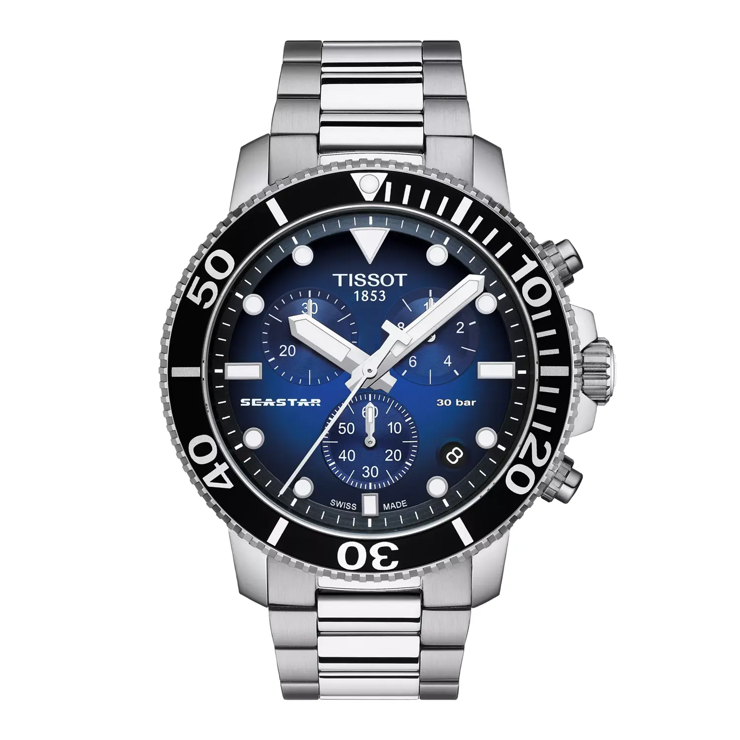 Tissot Seastart 1000 Quartz Chronograph - Blue Dial