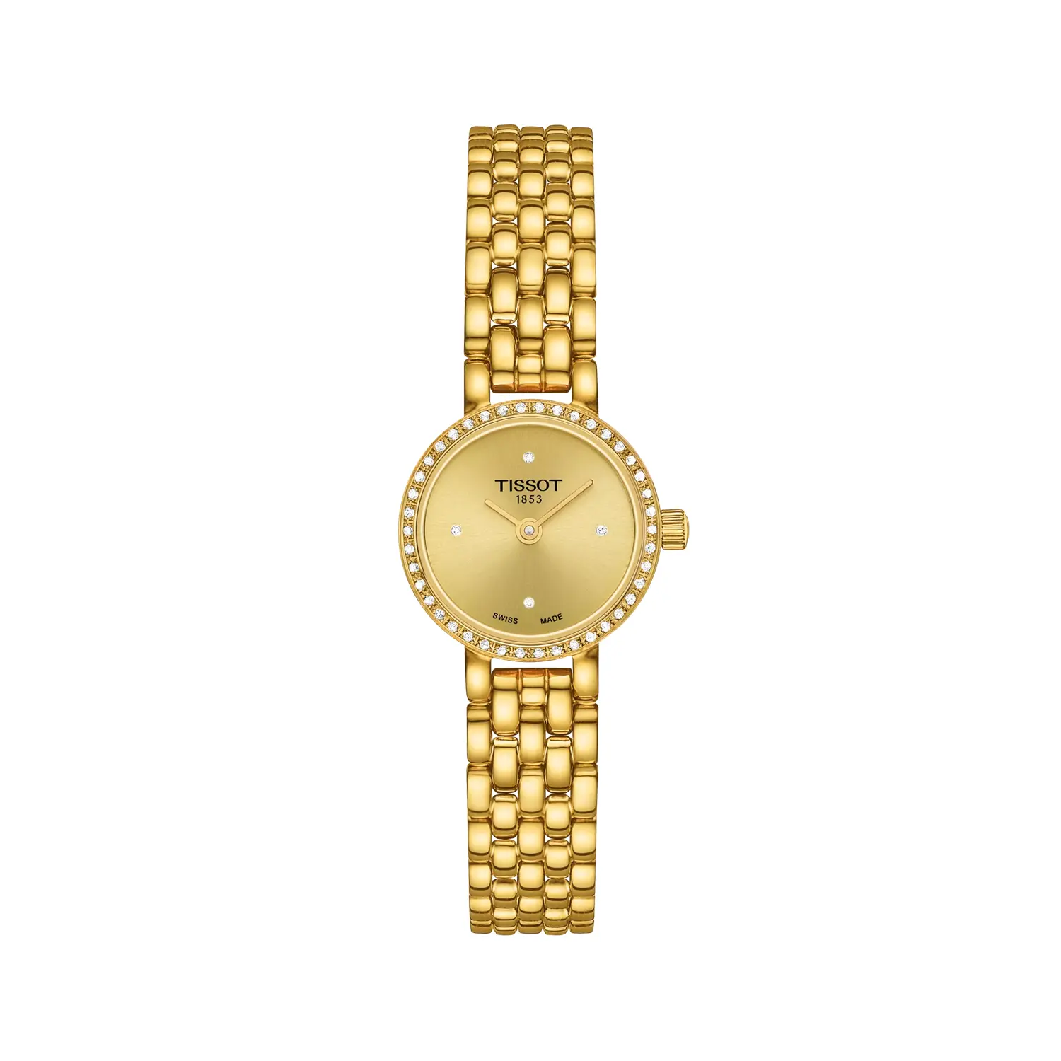 Tissot Lovely Gold & Diamond Watch